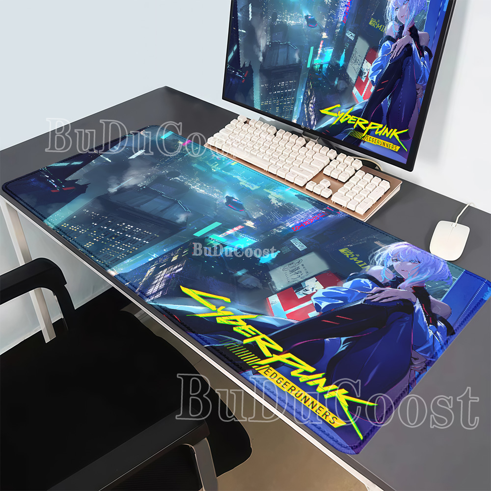 Gaming Keyboard Typewriter - C-Cyberpunk Anime PC XXL Lucy‌ Mouse