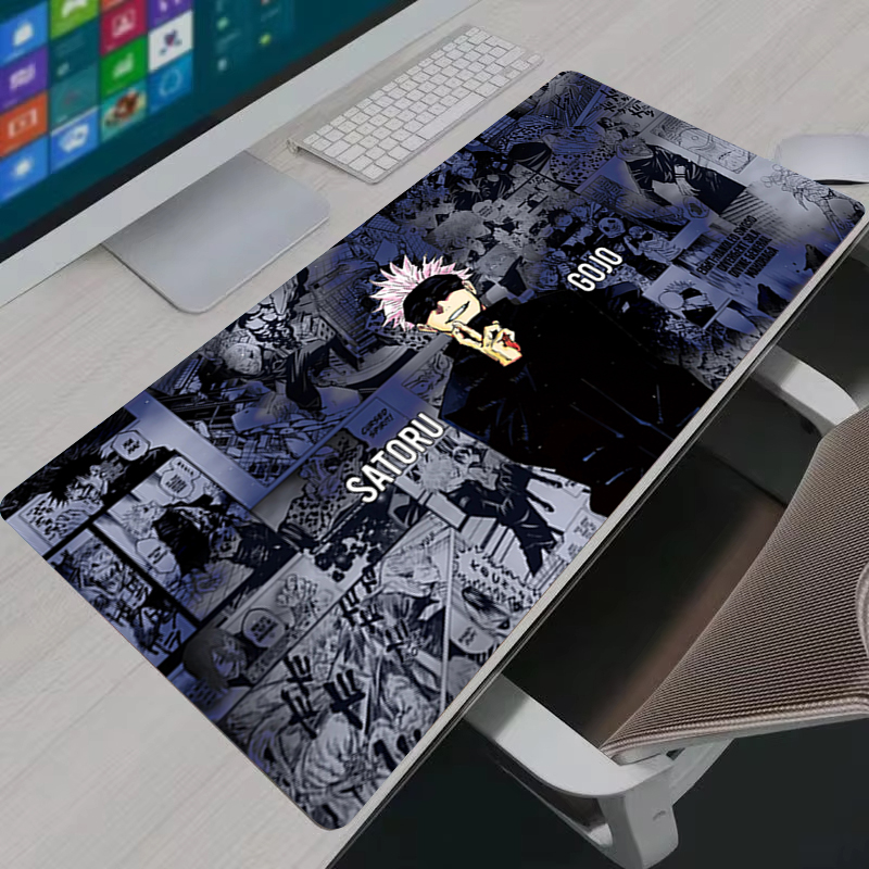 Gaming Keyboard Theme - Mouse Pad Cool Anime Jujutsu Kaisen