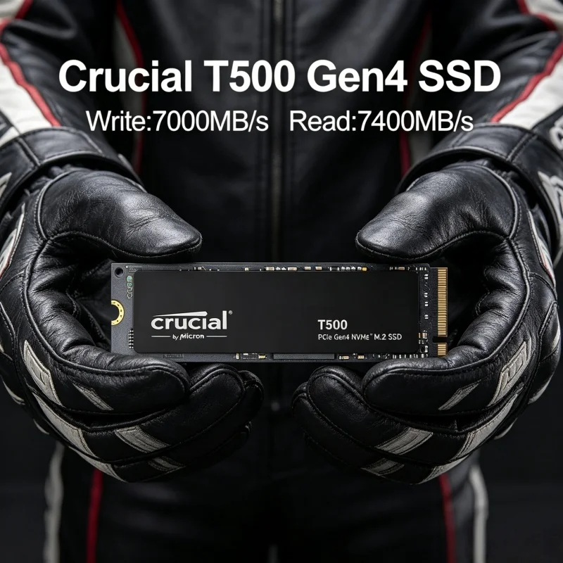 Samsung Ssd 980 Pro - Fit PS5 Laptop PC Crucial T500