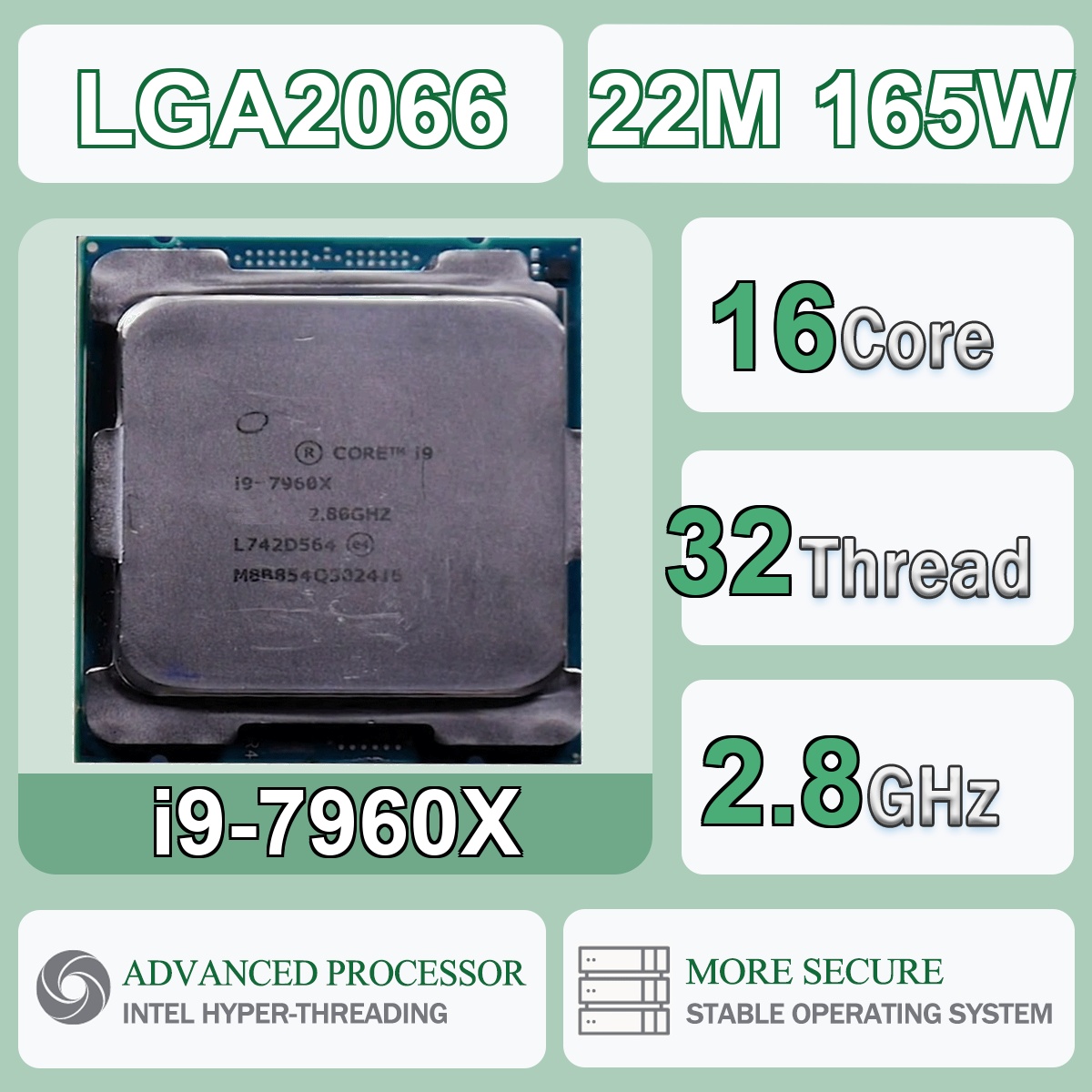 Intel Core i9-7960X 16 Core 32 - Intel Cpu Core I9 review and price