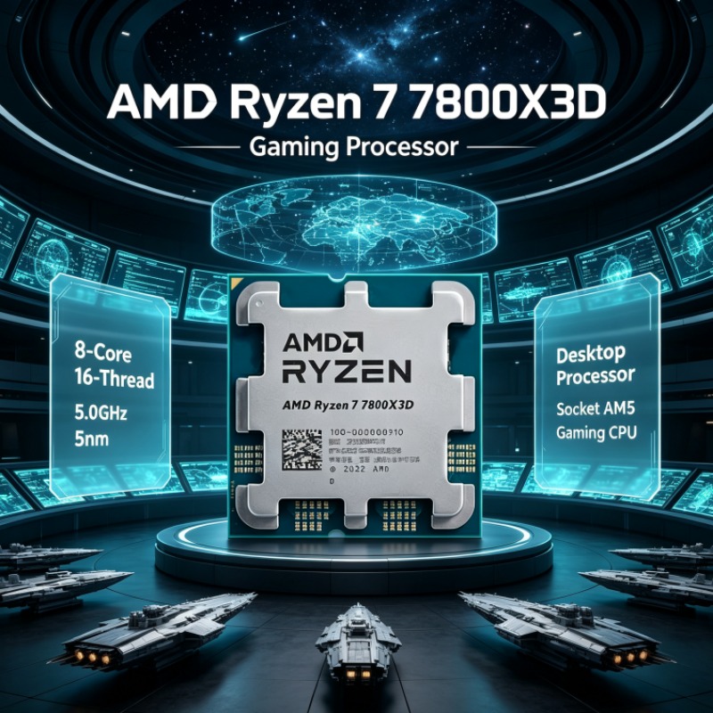 AMD R7 7800X3D Ryzen 7 AM5 CPU - Amd Cpu Ryzen 7 review and price