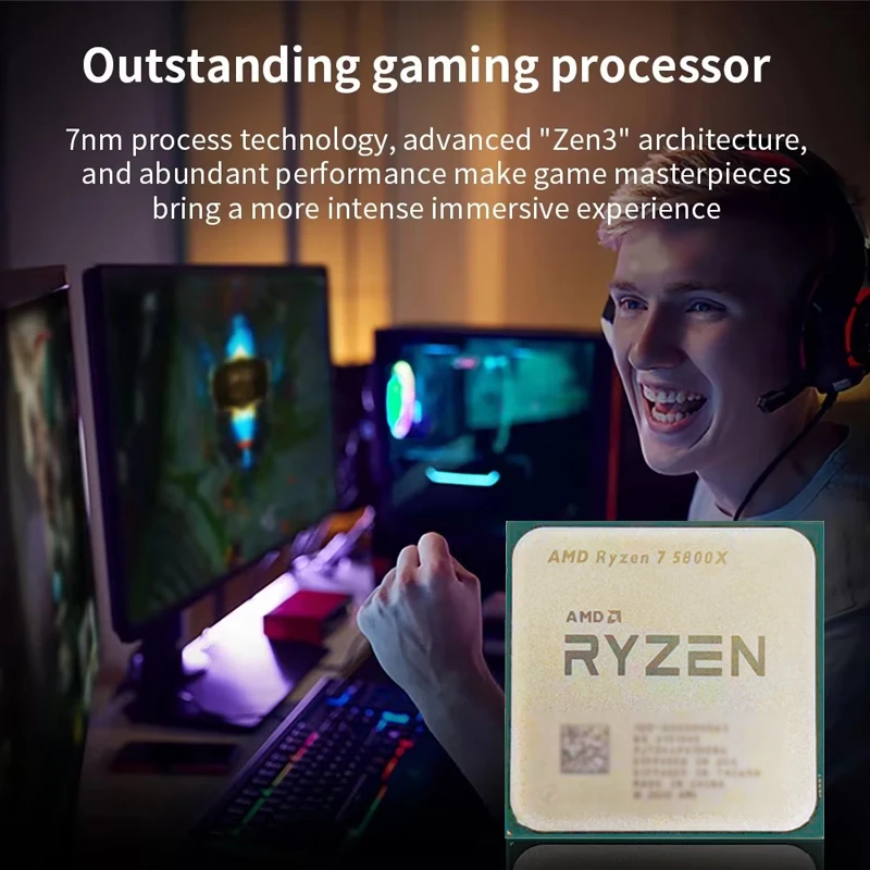 AMD Ryzen 7 5800X Tray CPU |8C - Amd Cpu Ryzen 7 review and price