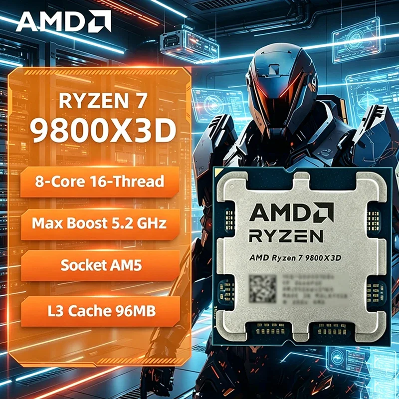 2026 New AMD Ryzen 7 9800X3D R - Amd Cpu Ryzen 7 review and price