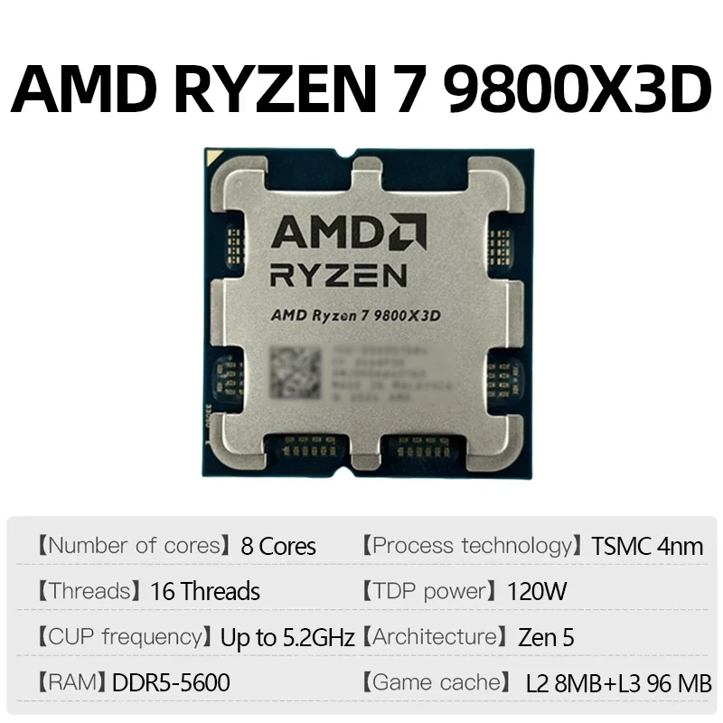 2026 New AMD Ryzen 7 9800X3D R - Amd Cpu Ryzen 7 review and price