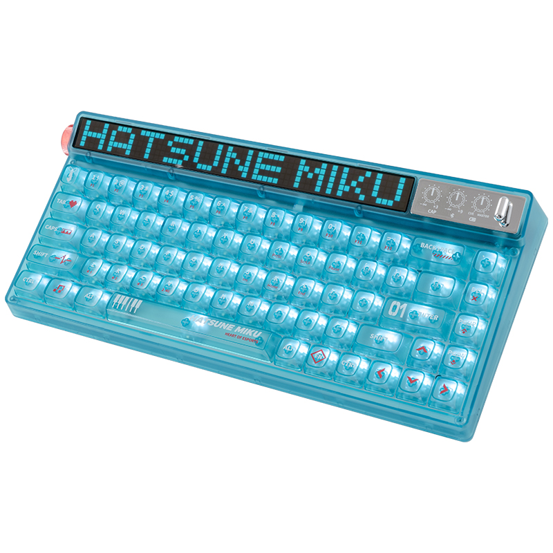 Anime Hatsune Miku Series Mech - Gaming Keyboard Wireless review and price