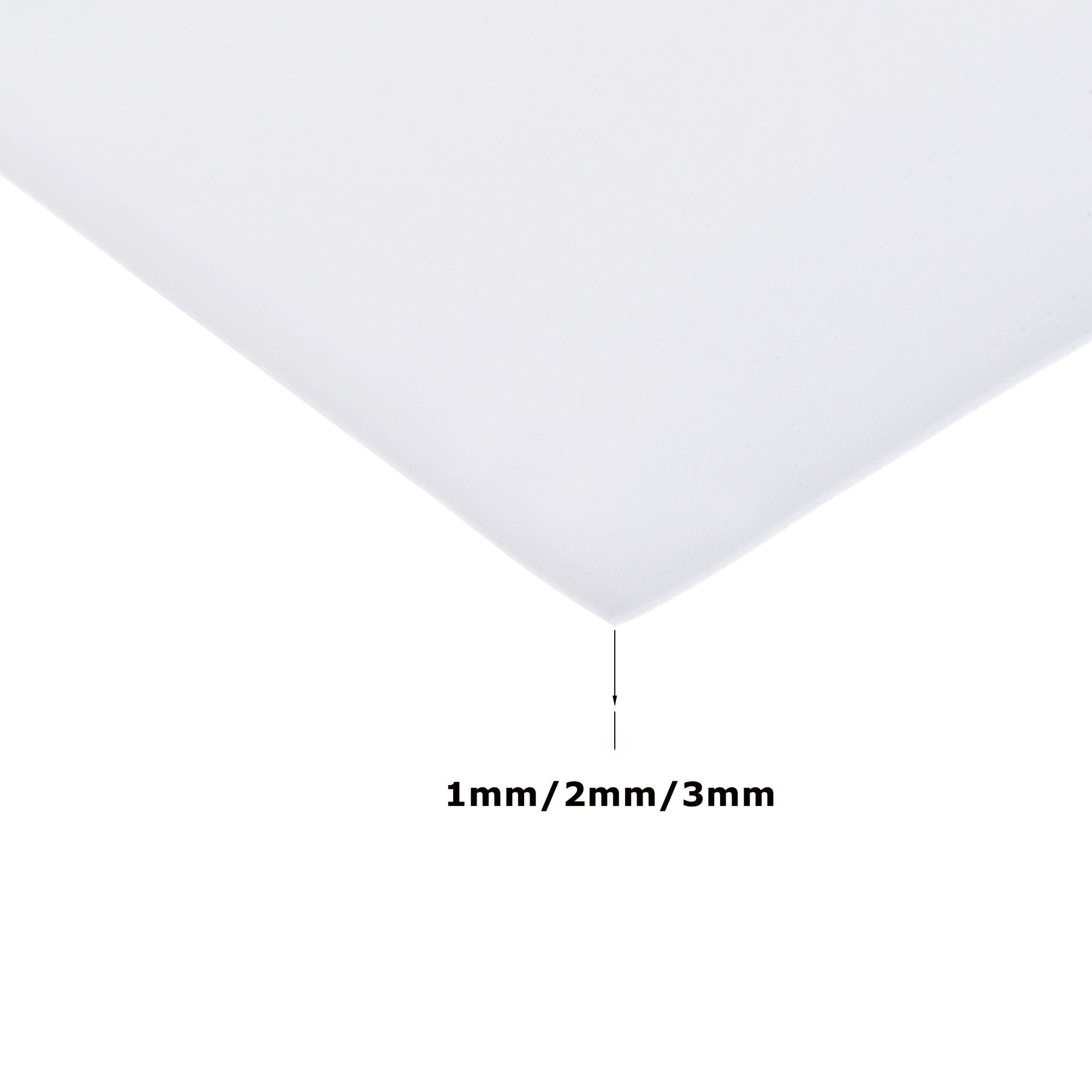 1pcs 1/2/3mm Thickness White E - Polyurethane Foam Sheet review and price
