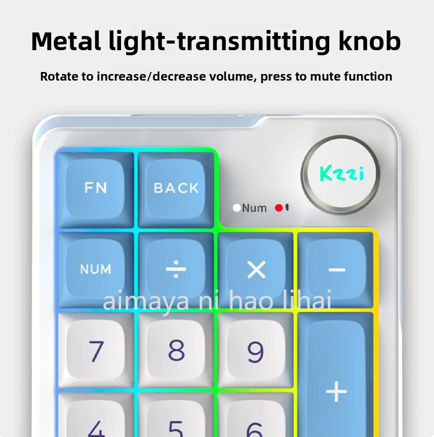 Kzzi K20 Mini Keypad Three Mod - Gaming Keyboard Wireless review and price