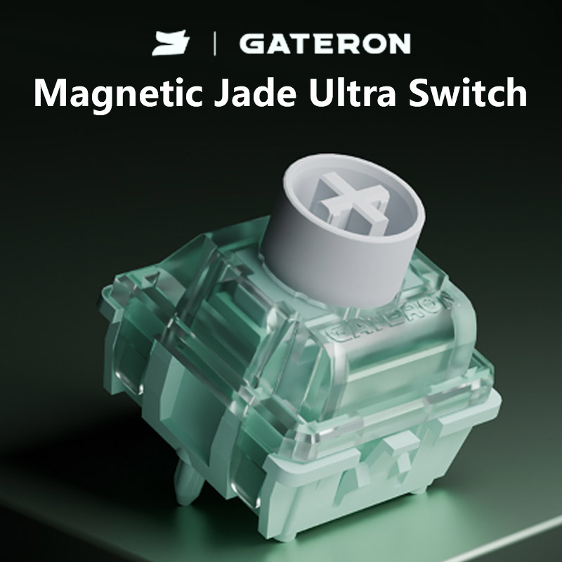 GATERON Magnetic Jade Ultra Sw - Gaming Keyboard Hall Effect Switches review and price