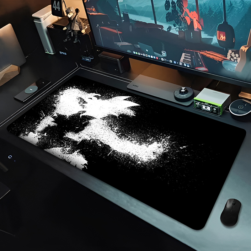 DBZ Black Anime Mouse Pad Drag - Gaming Keyboard Theme review and price