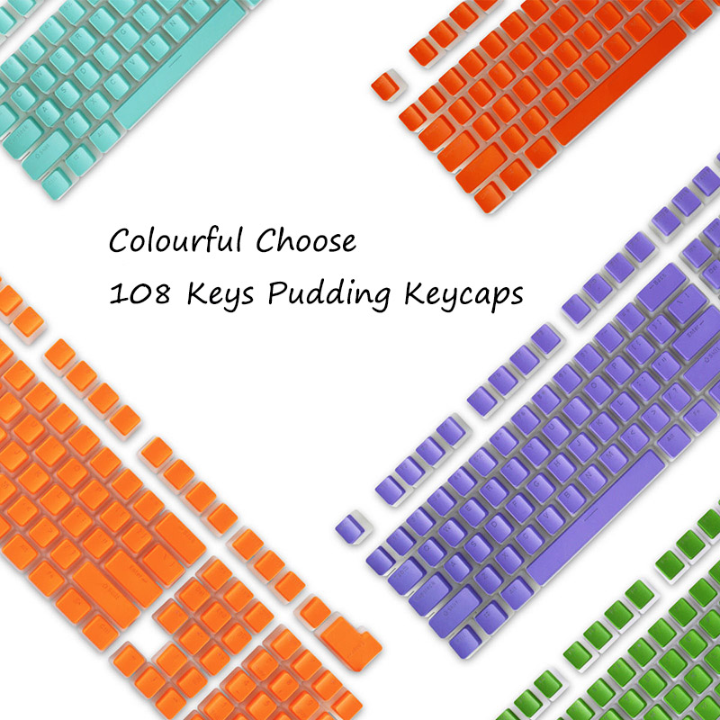 OEM Profile PBT Keycaps 108 Ke - Gaming Keyboard Budget review and price