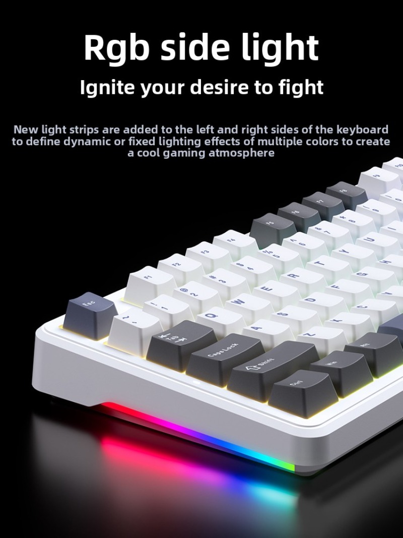 AULA F87 Pro Wireless Mechanic - Gaming Keyboard Thocky review and price
