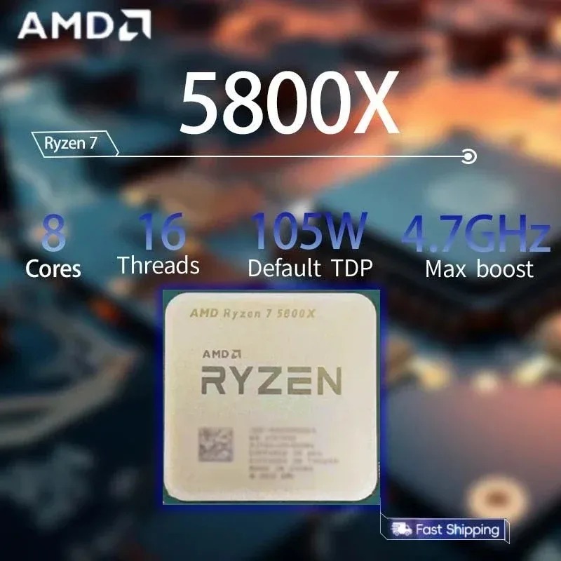 AMD Ryzen 7 5800X GHz, AM4 Soc - Amd Cpu Ryzen 7 review and price