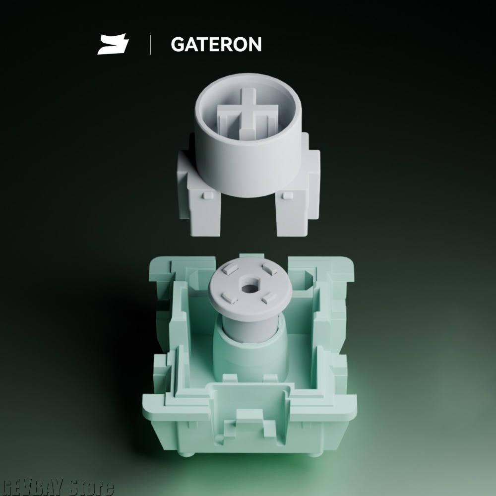 GATERON Magnetic Jade Ultra Sw - Gaming Keyboard Hall Effect Switches review and price