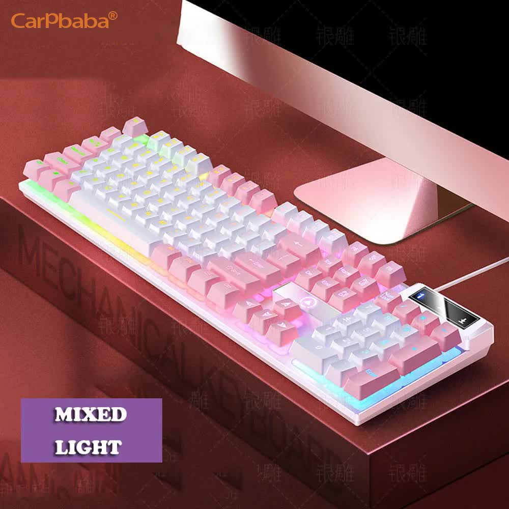 Carpbaba K500 104 Key USB Wire - Gaming Keyboard Budget review and price
