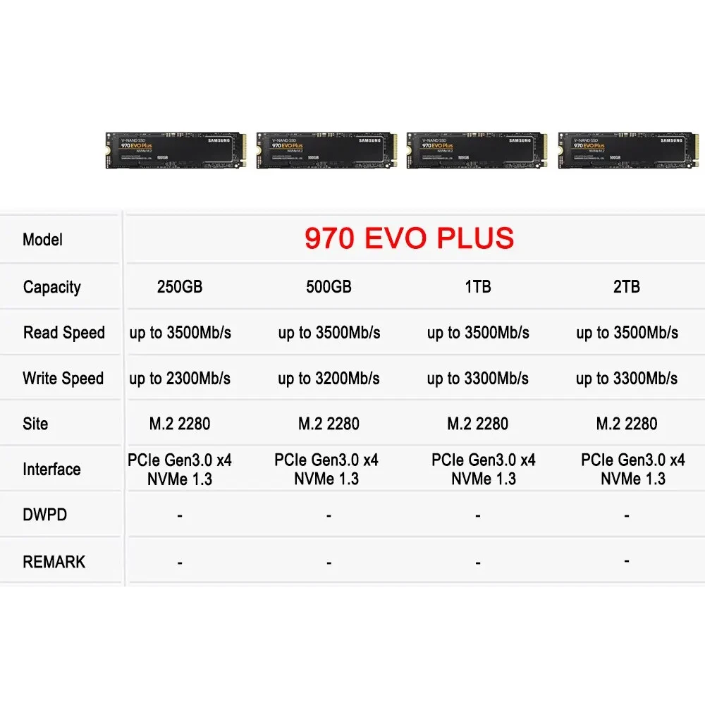 SAMSUNG 970 EVO Plus SSD MLC N - Samsung Ssd 990 Pro review and price