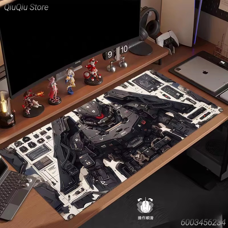Cartoon HD Print Gundam Leathe - Gaming Keyboard Typewriter review and price