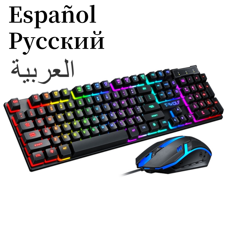 Spanish Keyboard with Spanish  - Gaming Keyboard Budget review and price