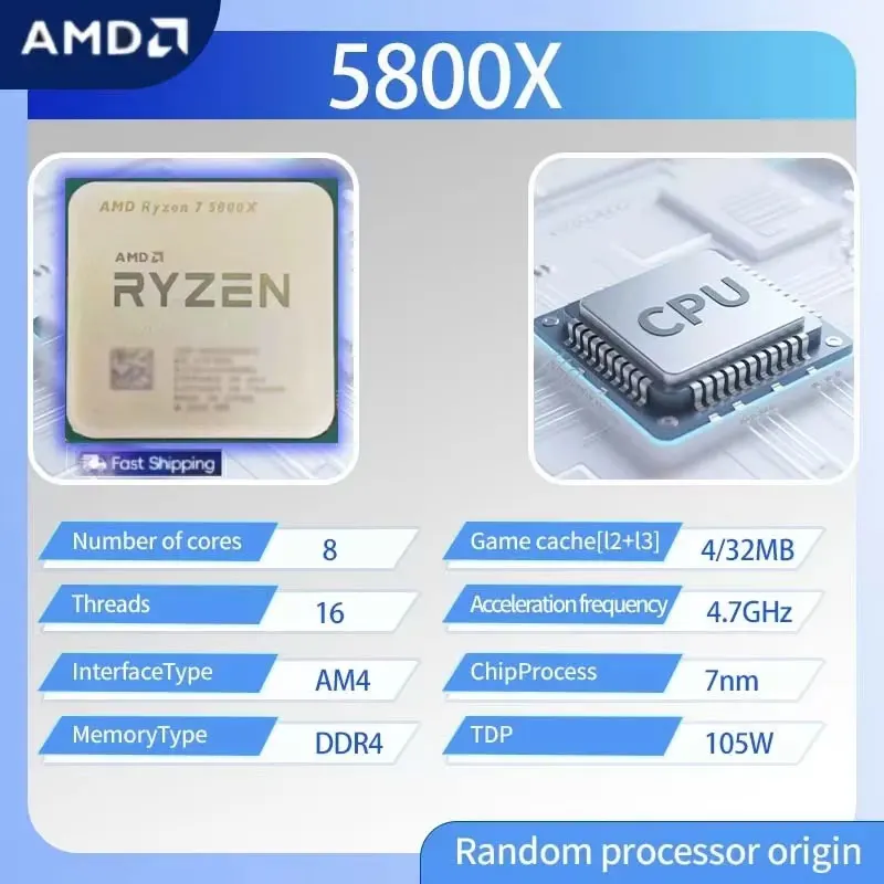 AMD Ryzen 7 5800X AMD R7 5800X - Amd Cpu Ryzen 7 review and price