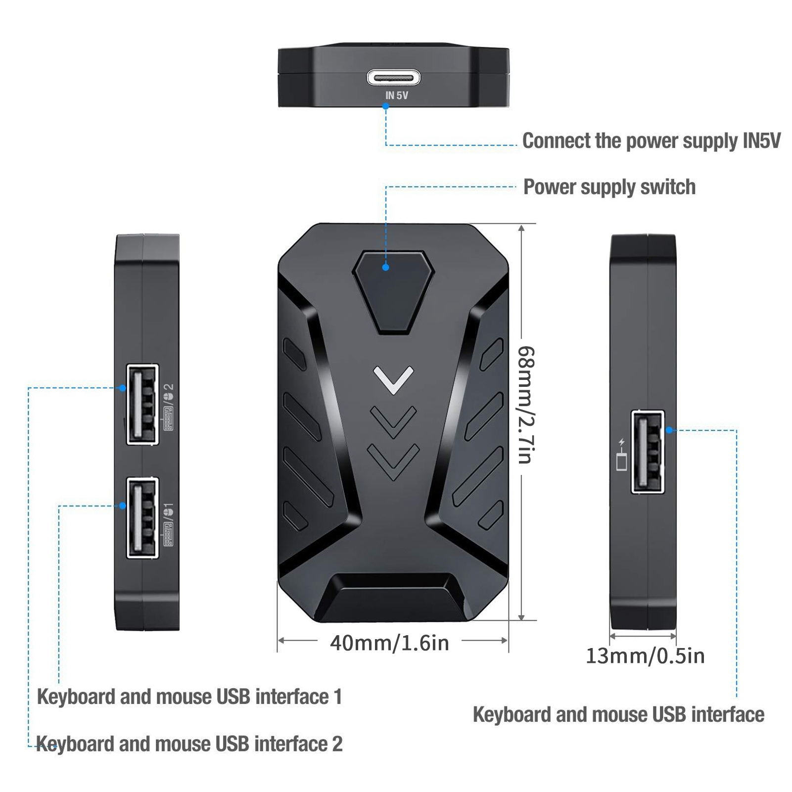 Gaming Keyboard Mouse Converte - Gaming Keyboard And Mouse Converter For Mobile review and price