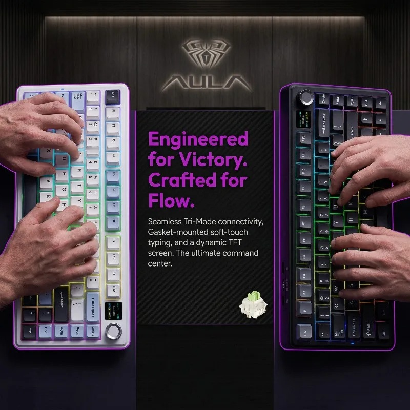 AULA F75 Max Mechanical Keyboa - Gaming Keyboard Wireless review and price