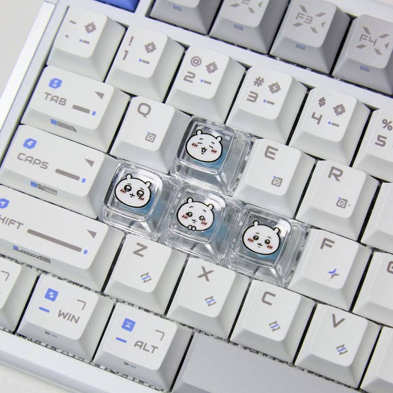Chiikawa 4 Pcs Handmade Transp - Gaming Keyboard Brands review and price