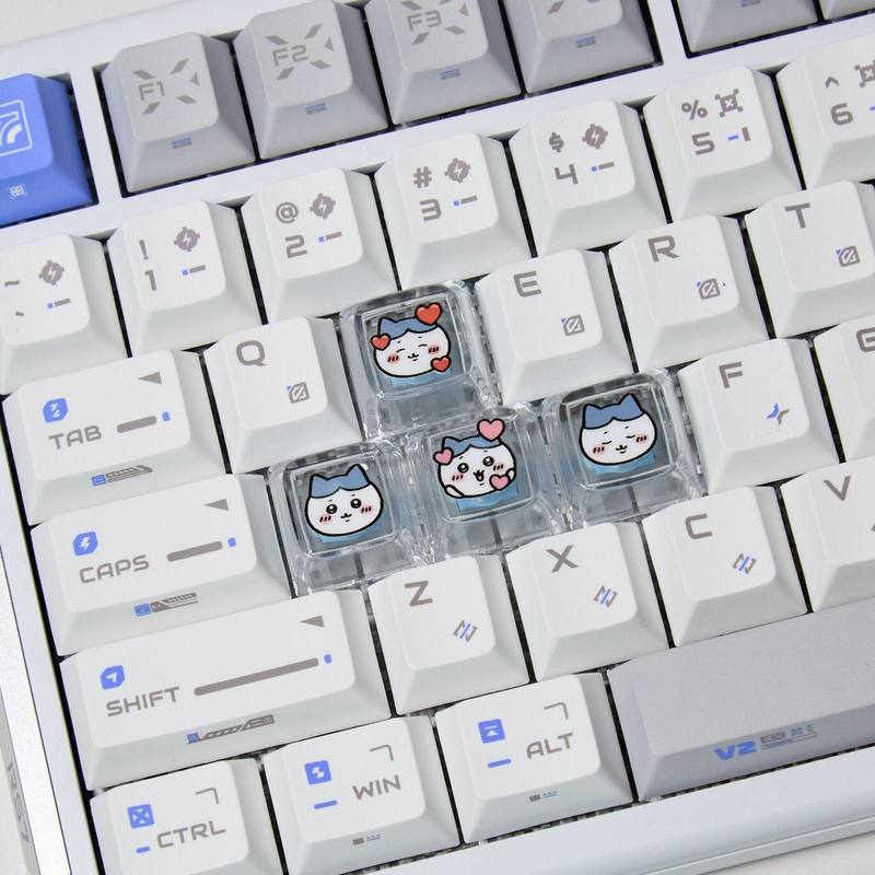 Chiikawa 4 Pcs Handmade Transp - Gaming Keyboard Brands review and price