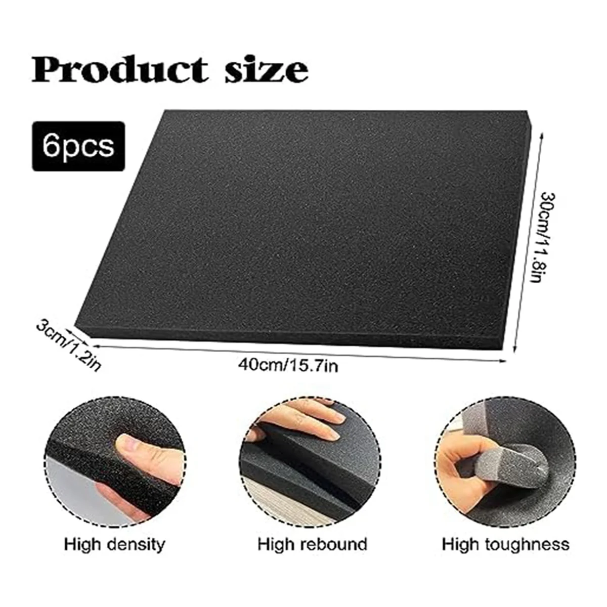 6 PCS Polyurethane Foam Sheets - Polyurethane Foam Sheet review and price