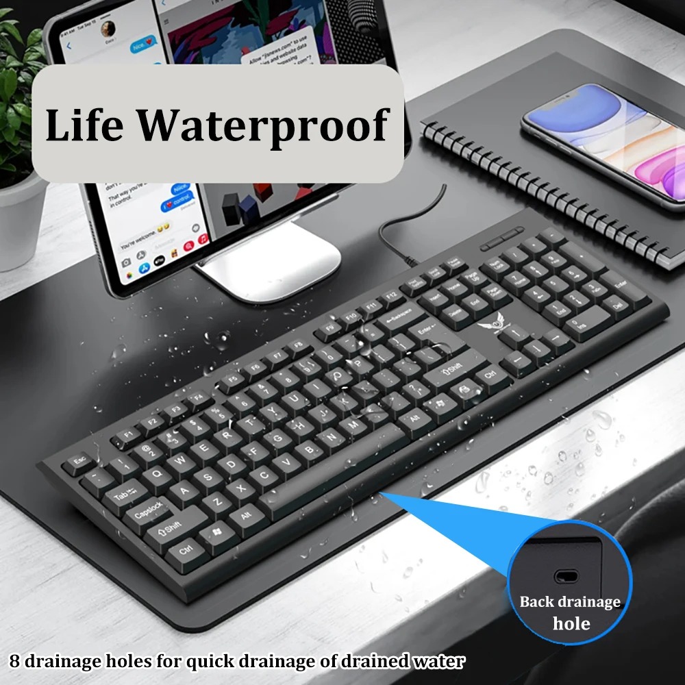104 Keys USB Wired Keyboard Er - Gaming Keyboard Budget review and price