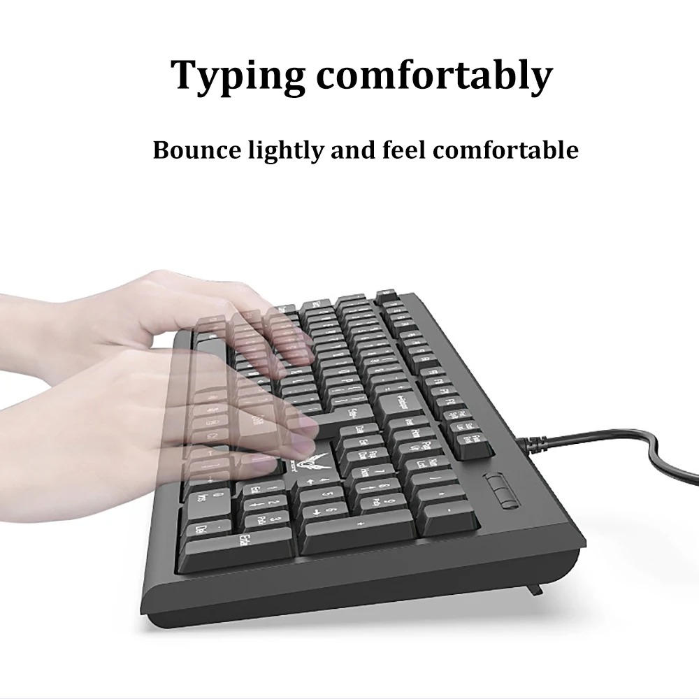 104 Keys USB Wired Keyboard Er - Gaming Keyboard Budget review and price