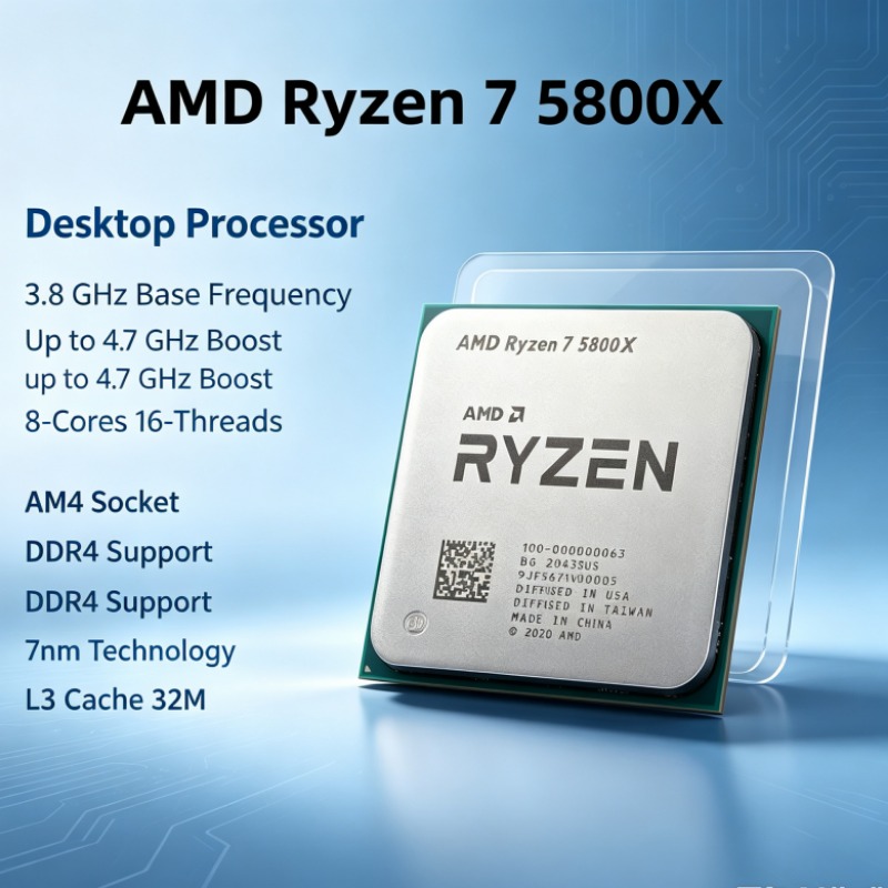 AMD Ryzen 7 5800X R7 5800X AM4 - Amd Cpu Ryzen 7 review and price