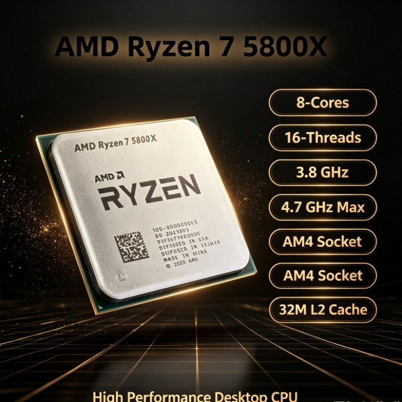 AMD Ryzen 7 5800X R7 5800X AM4 - Amd Cpu Ryzen 7 review and price