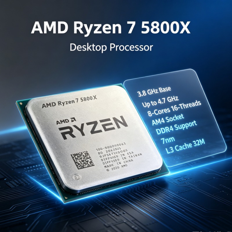 AMD Ryzen 7 5800X R7 5800X AM4 - Amd Cpu Ryzen 7 review and price