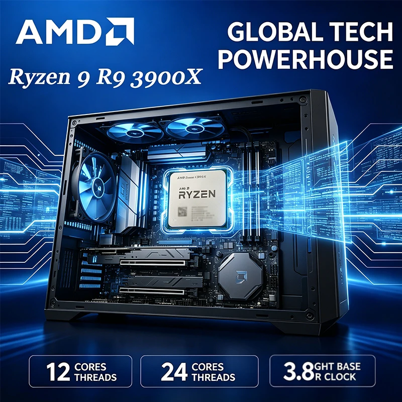 AMD Ryzen 9 3900X Desktop Proc - Amd Cpu Ryzen 9 review and price