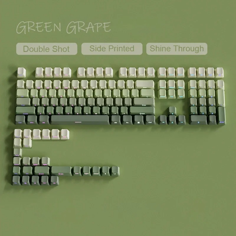 135 Key Cherry Profile Green G - Gaming Keyboard Typewriter review and price