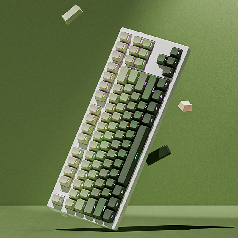 135 Key Cherry Profile Green G - Gaming Keyboard Typewriter review and price