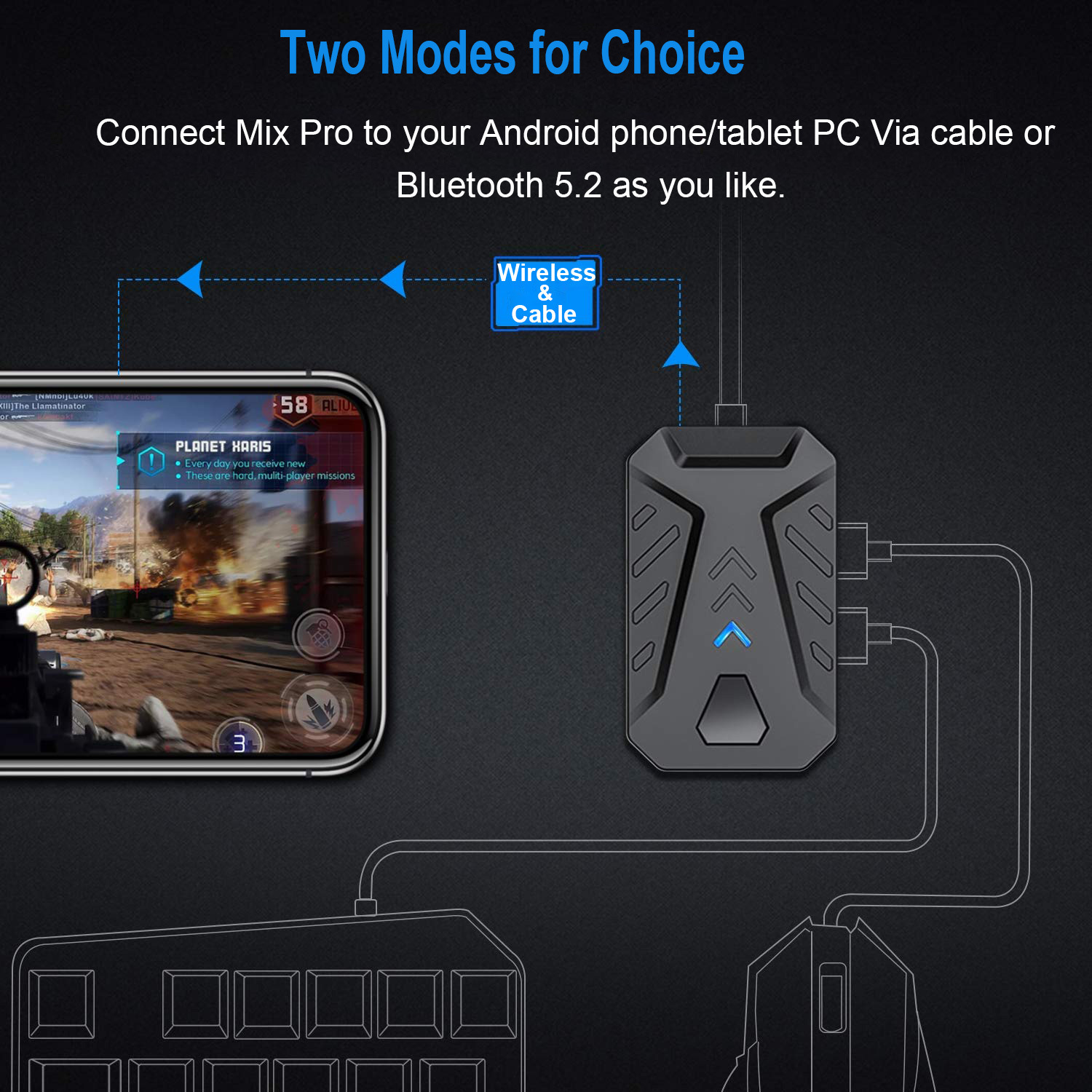 Mobile Games Converter Gaming  - Gaming Keyboard And Mouse Converter For Mobile review and price