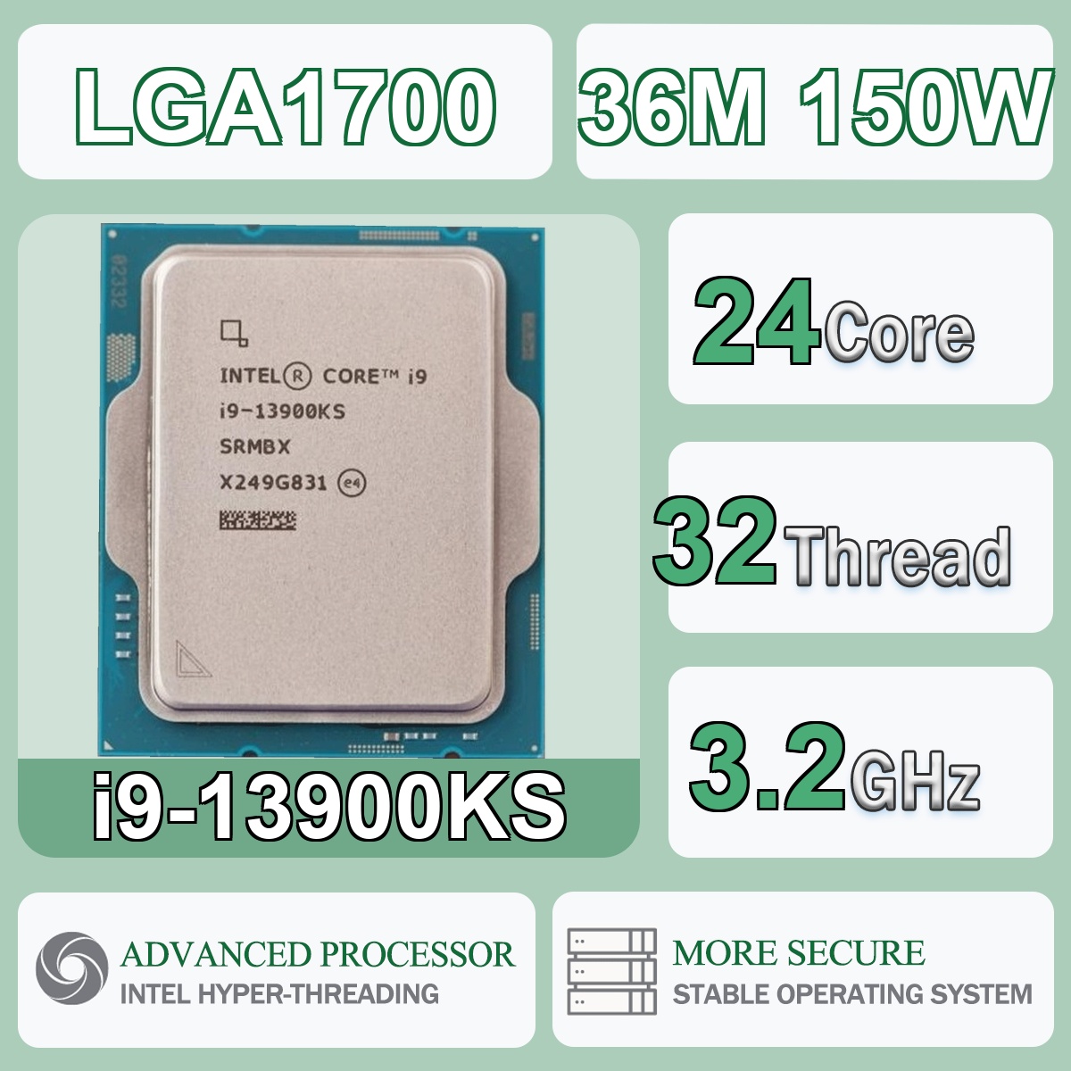 Intel Core i9-13900KS 24C/32T  - Intel Cpu Core I9 review and price