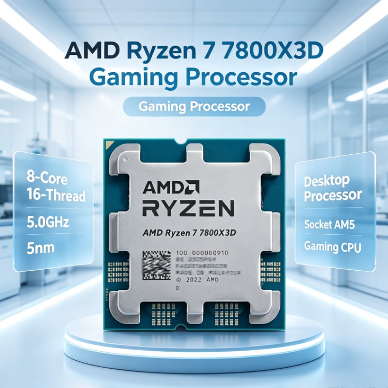 AMD Ryzen 7 R7 7800X3D CPU Pro - Amd Cpu Ryzen 7 review and price