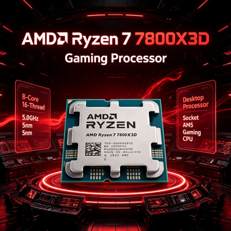 AMD Ryzen 7 R7 7800X3D CPU Pro - Amd Cpu Ryzen 7 review and price