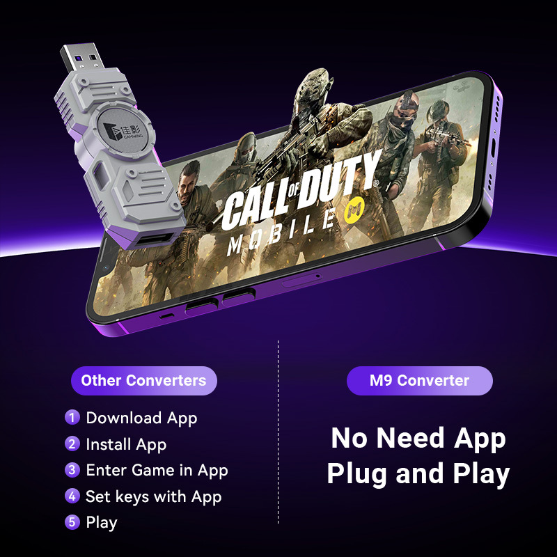 Mobile Games Converter Kit Mob - Gaming Keyboard And Mouse Converter For Mobile review and price