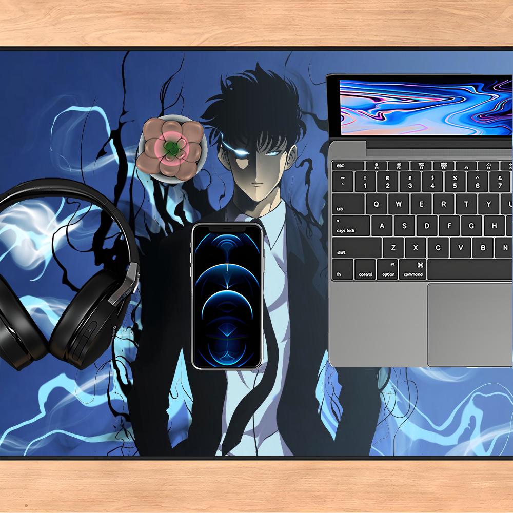 Anime Solo Leveling Mousepad H - Gaming Keyboard Typewriter review and price