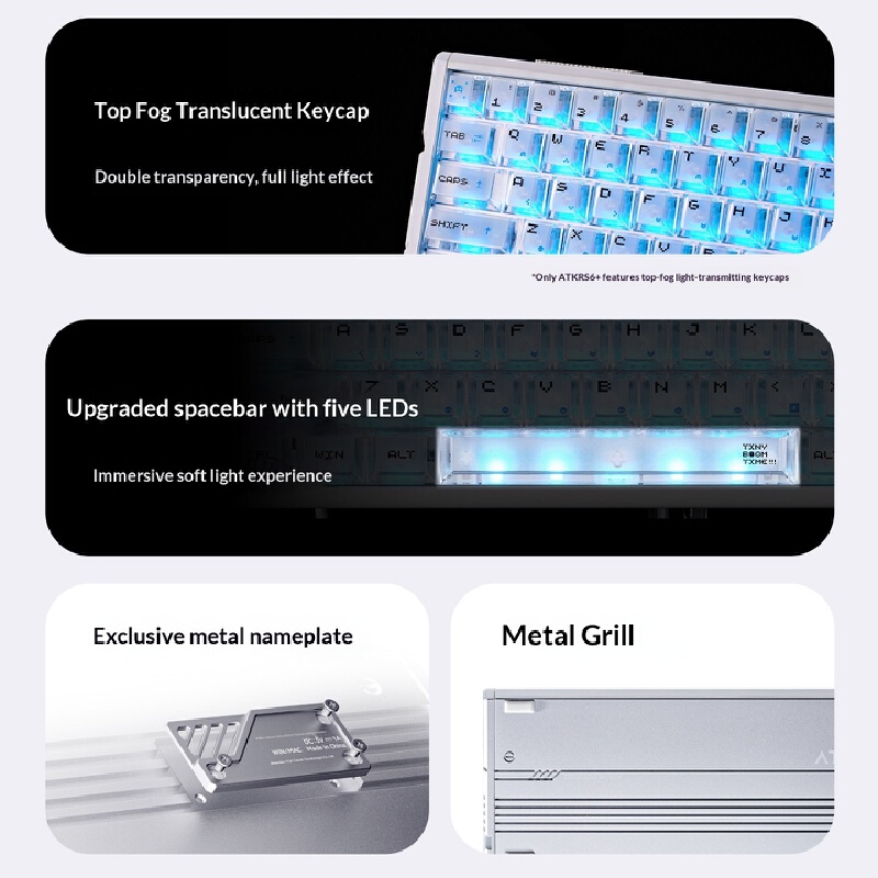 ATK RS6+ Hall Effect Magnetic  - Gaming Keyboard Hall Effect Switches review and price