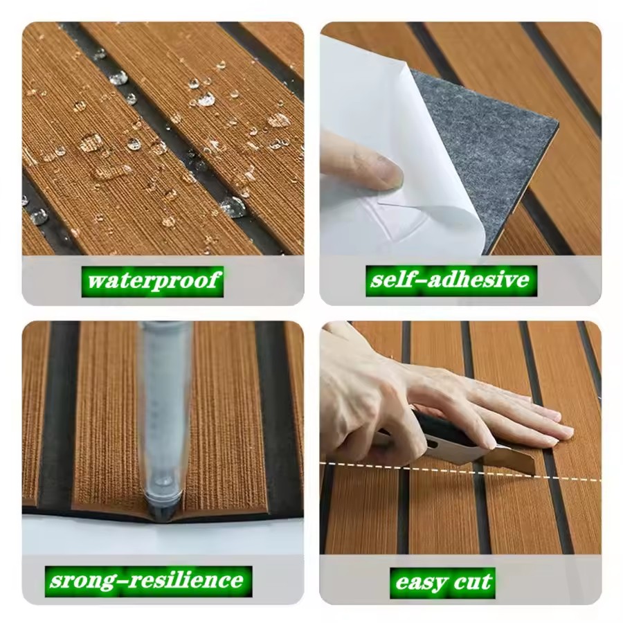 Faux Teak EVA Foam Boat Floori - Pe Foam Sheet review and price